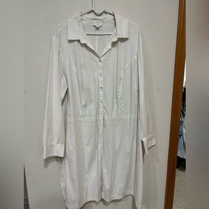 J Jill Button Down Dress Shirt/Tunic